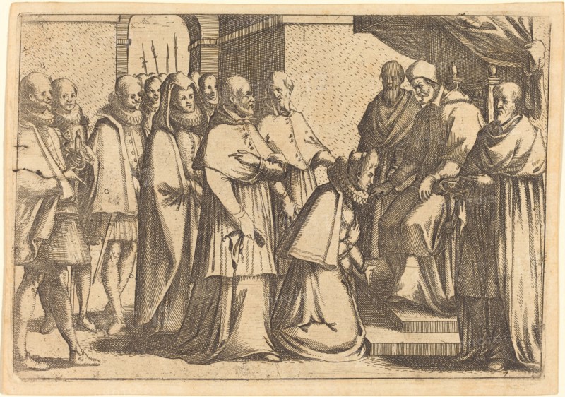 Papal Audience, 1612.