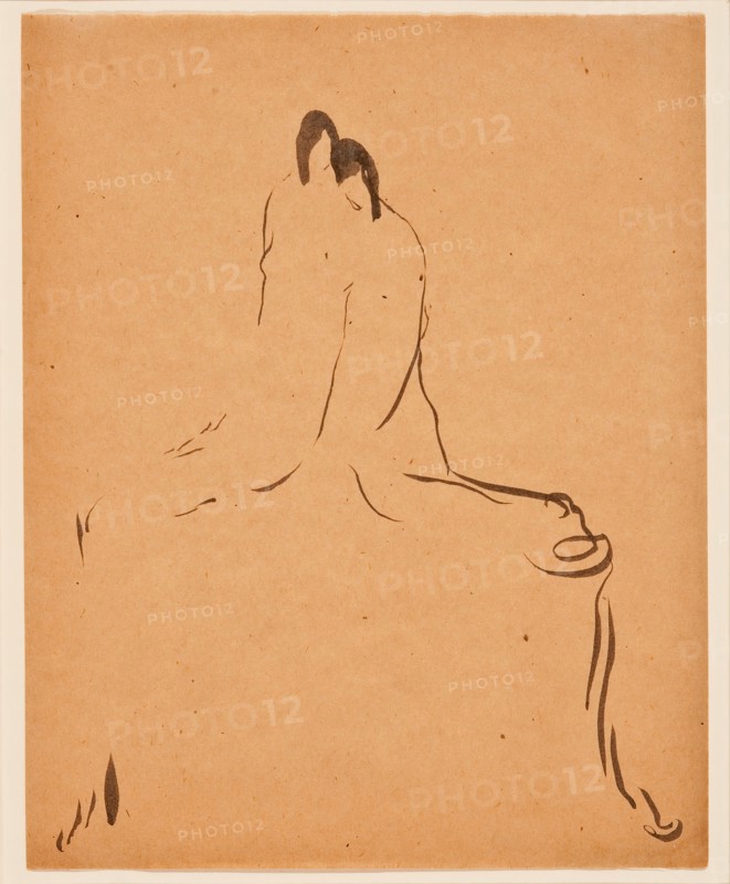 Two Figures, c. 1908.