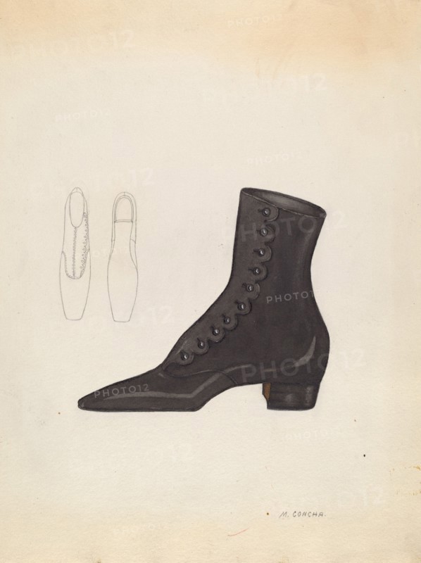 Woman's Shoe, c. 1937.