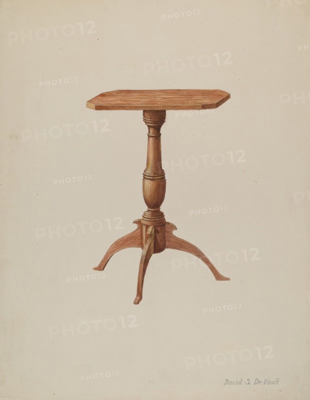 Candle Table, c. 1940.