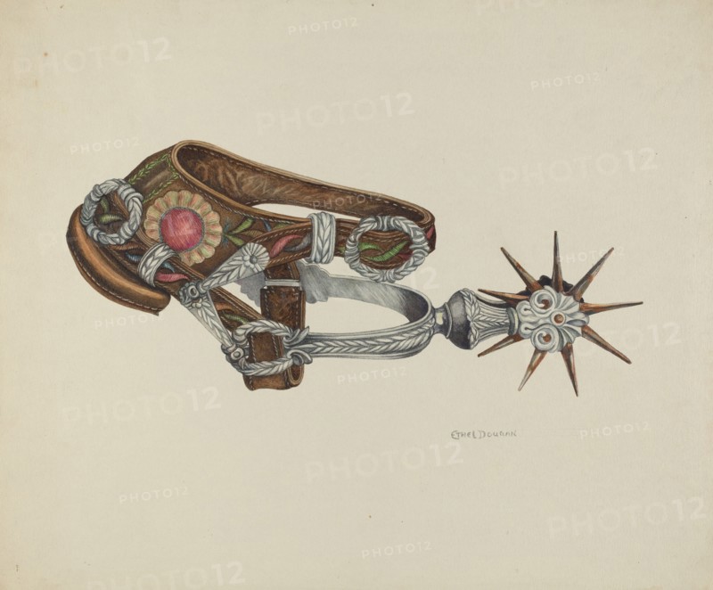 Woman's Spur, c. 1940.