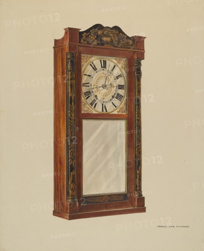 Mantel Clock, c. 1938.