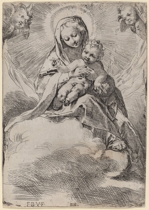 Madonna in the Clouds.