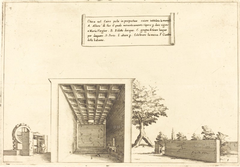 Church in Cairo, 1619.