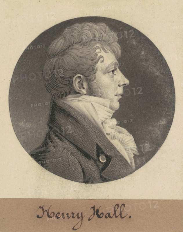 Henry Hall, 1808-1809.