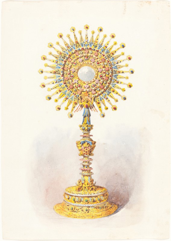 A Monstrance, c. 1860.