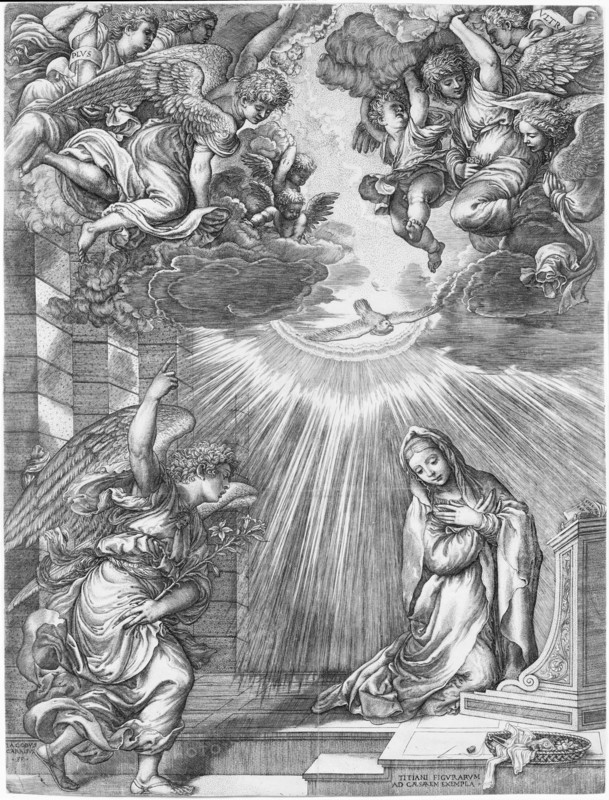 The Annunciation, 1537.
