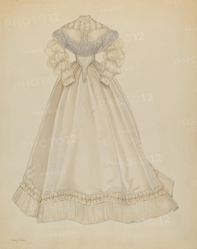 Wedding Dress, c. 1937.