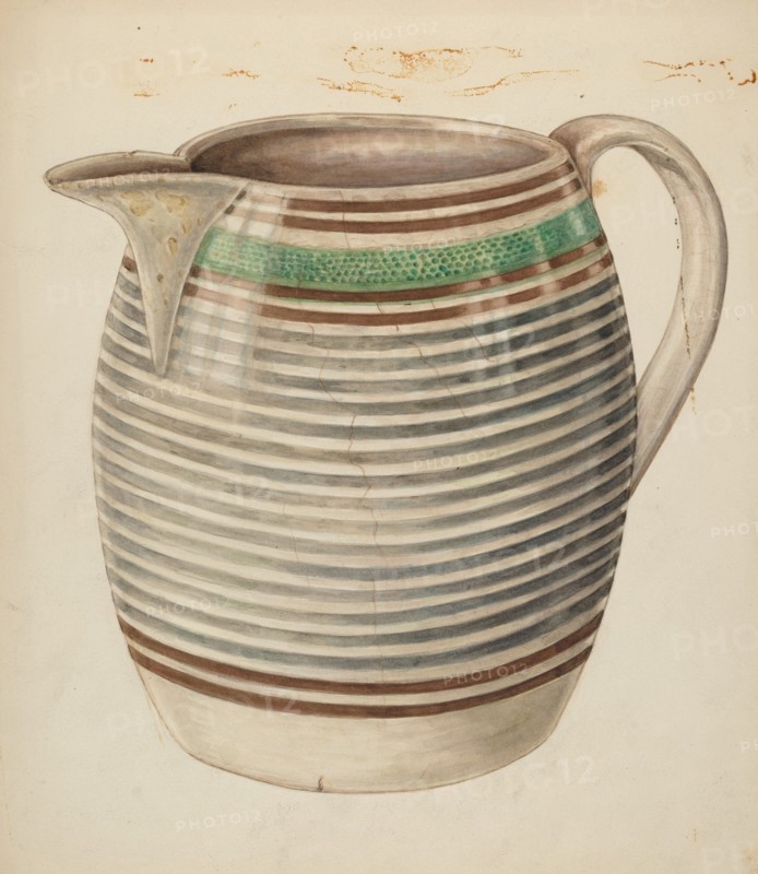 Water Pitcher, c. 1938.