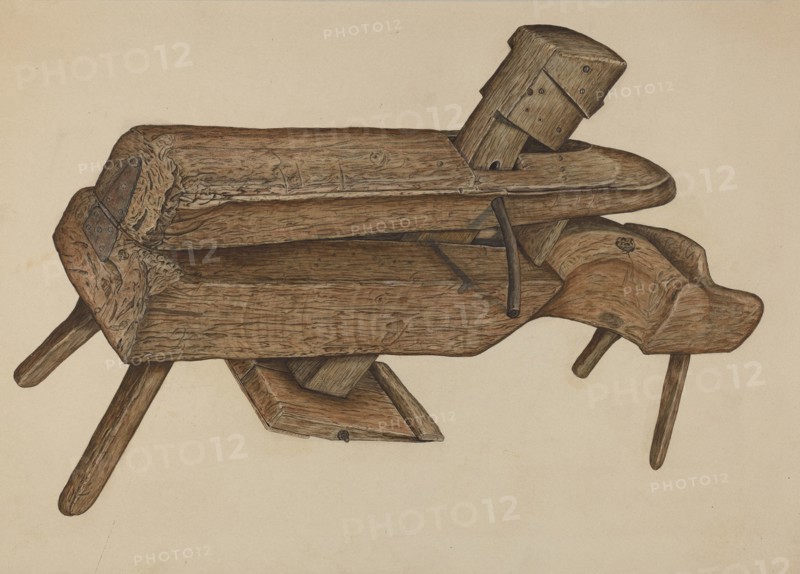 Shaving Horse, c. 1938.