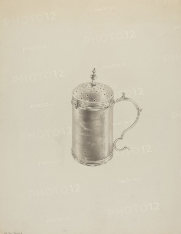 Silver Caster, c. 1938.