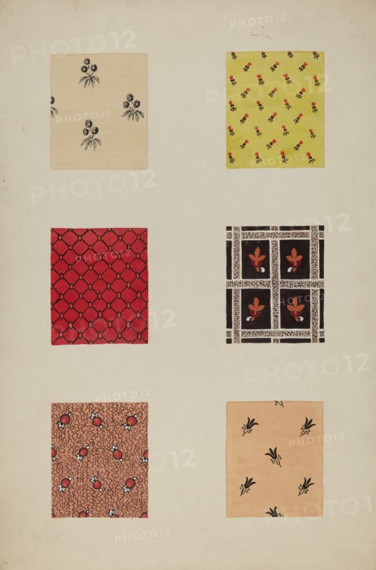 Quilt Patches, c. 1938.