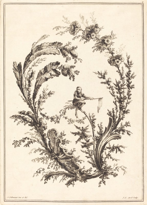 Ornament with a Monkey.