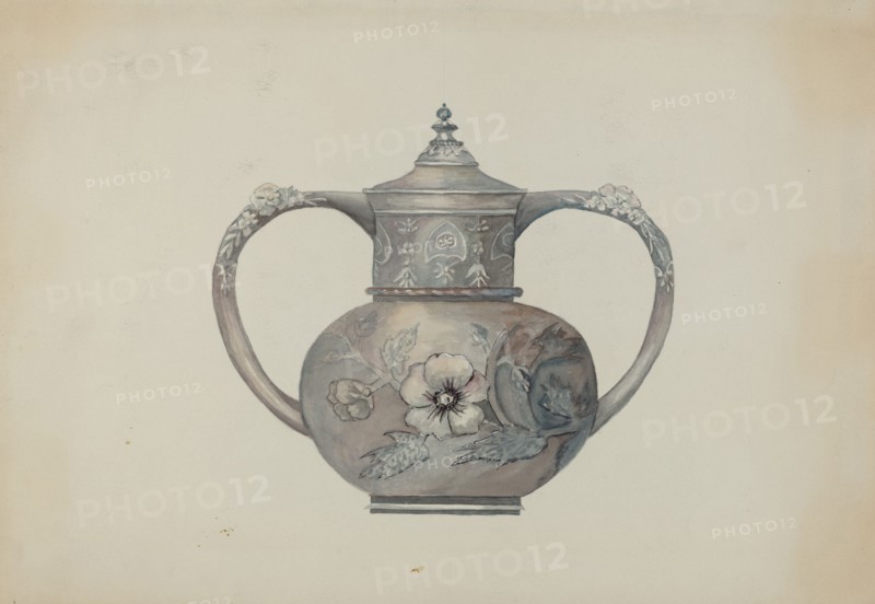 Pewter Tea Set, c. 1936.