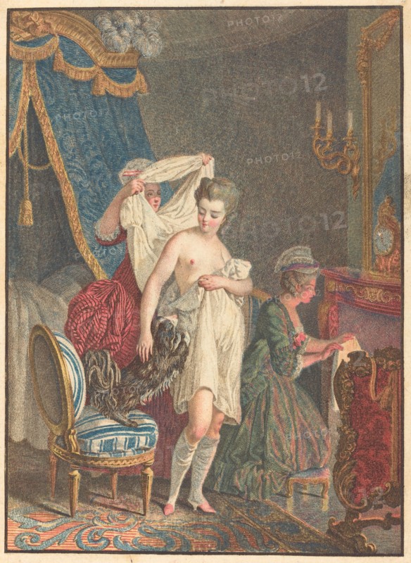 Le Lever. [Getting up].