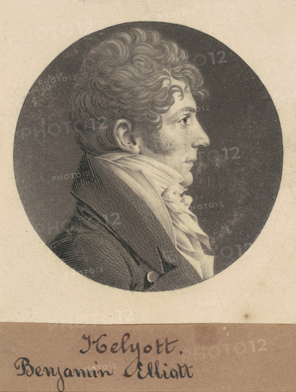 Benjamin Elliott, 1809.
