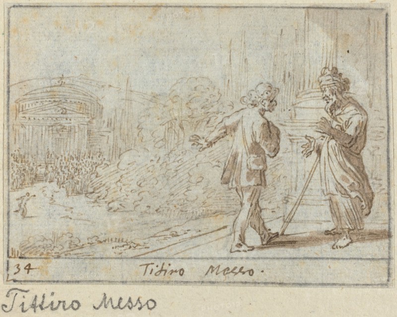 Titiro and Messo, 1640.