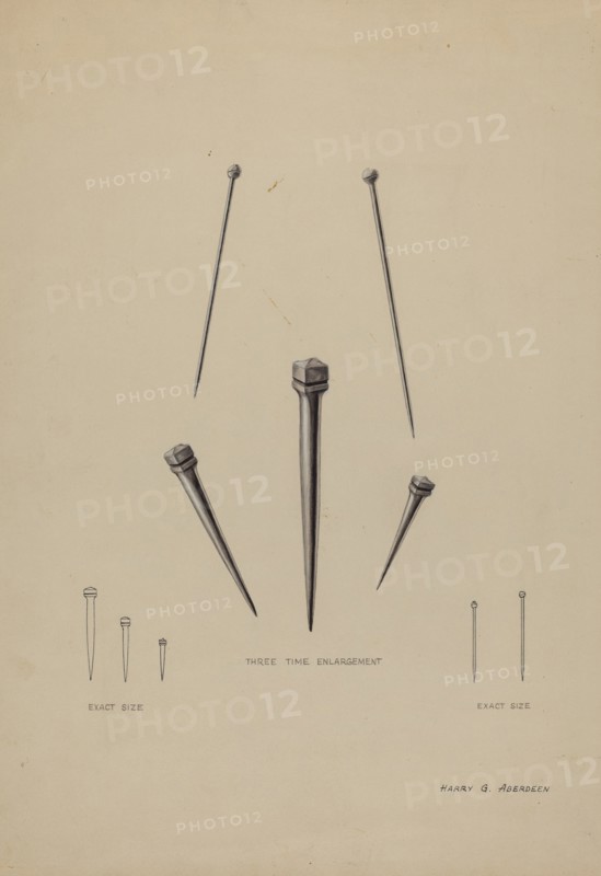 Nails and Pins, c. 1937.