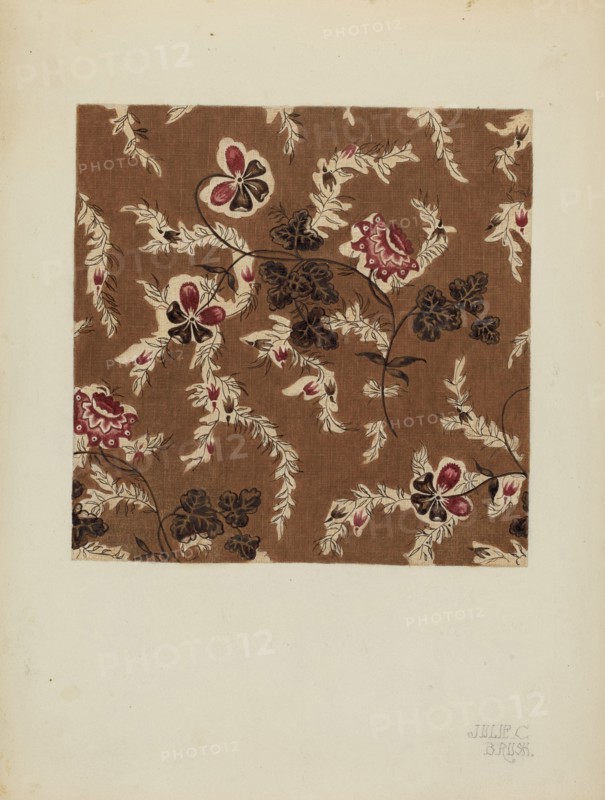 Printed Cotton, c. 1942.