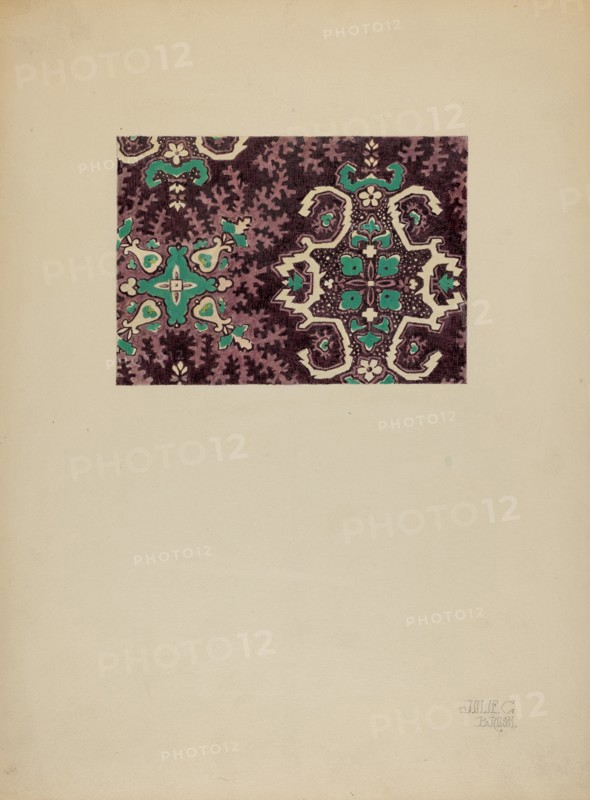 Printed Cotton, c. 1937.