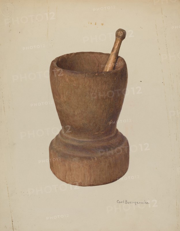 Mortar and Pestle, 1939.
