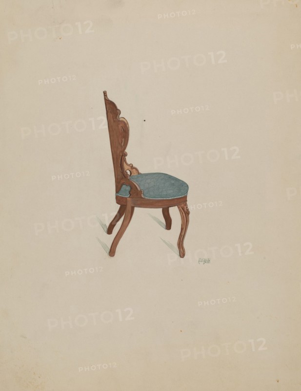 Rosewood Chair, c. 1936.