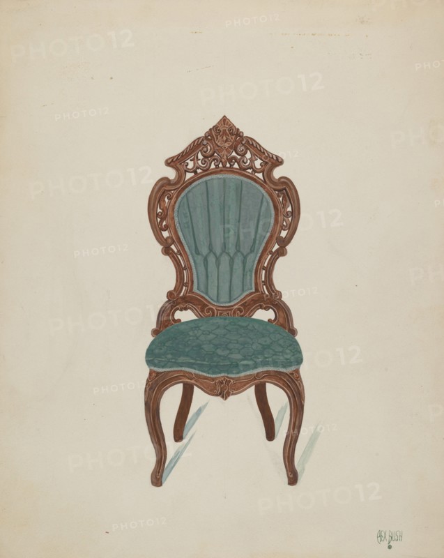 Rosewood Chair, c. 1936.