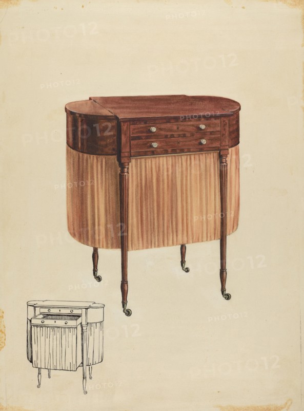 Sewing Table, 1935/1942.
