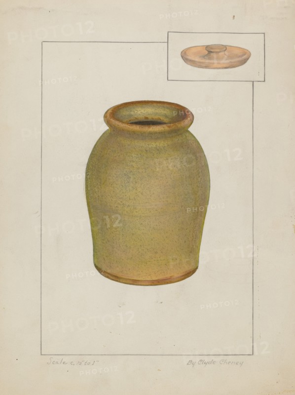 Preserve Jar, 1935/1942.