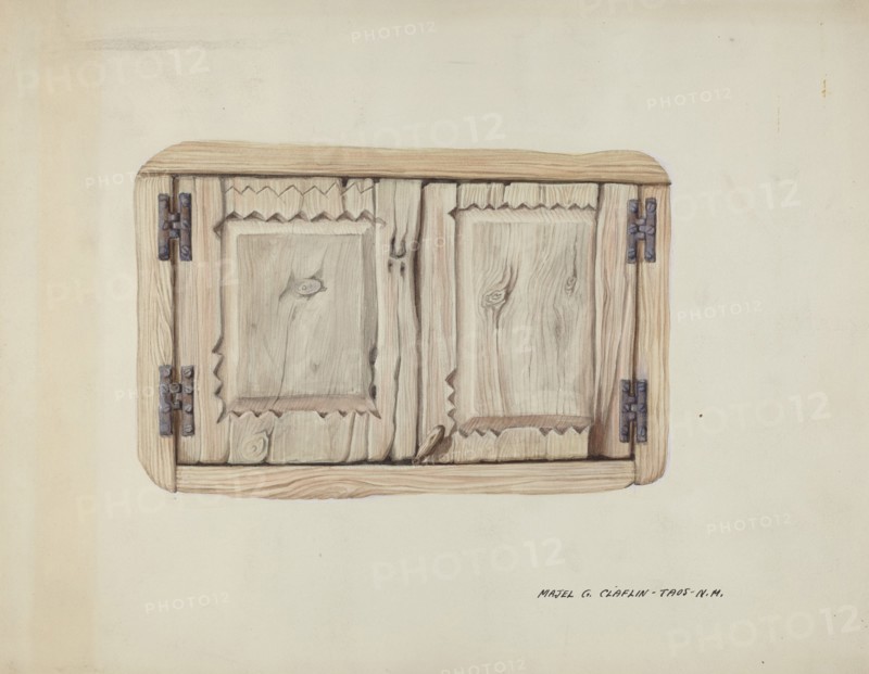 Two Wall Doors, c. 1937.