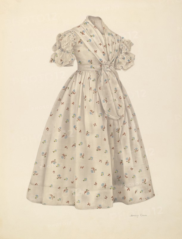 Girl's Dress, 1935/1942.