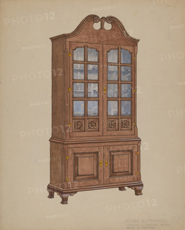 China Cupboard, c. 1939.