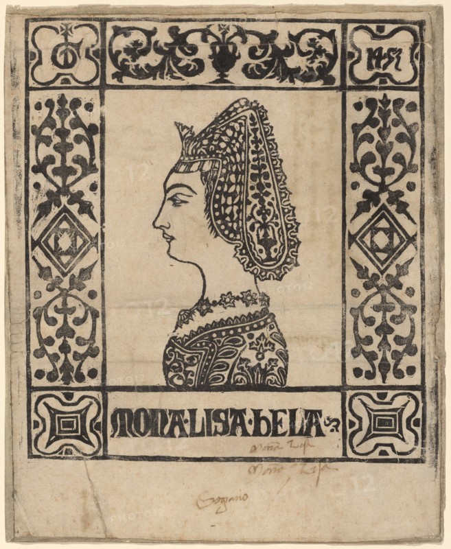 Mona Lisa Bela, c. 1460.