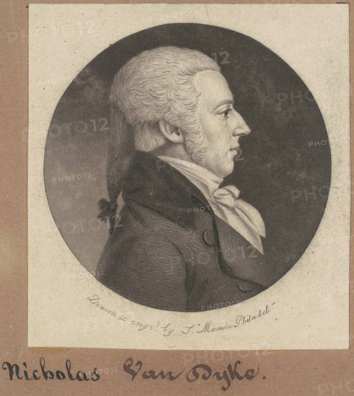 Nicholas Van Dyke, 1802.