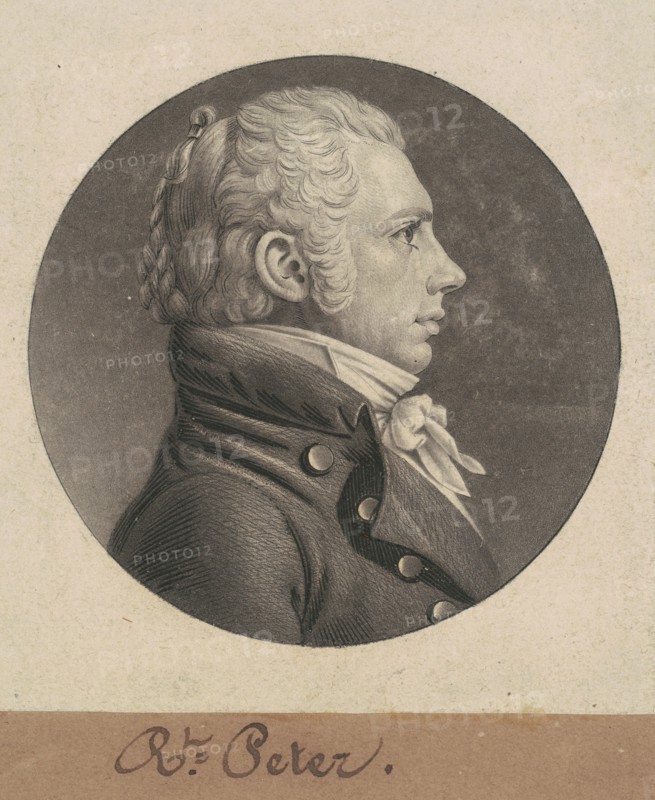 Robert Peter, Jr., 1806.