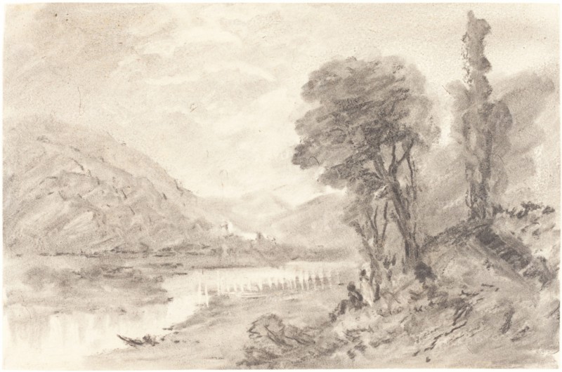Landscape, 19th century.