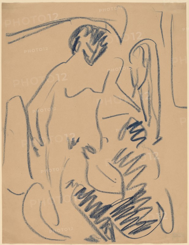 Nude on the Beach, 1910.