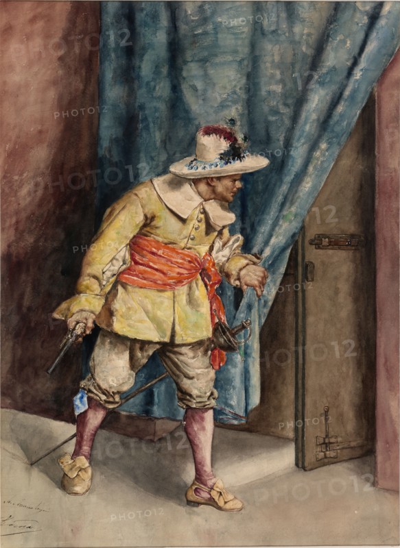 Musketeer on Guard, n.d.