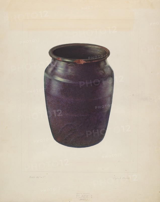 Earthen Churn, 1935/1942.