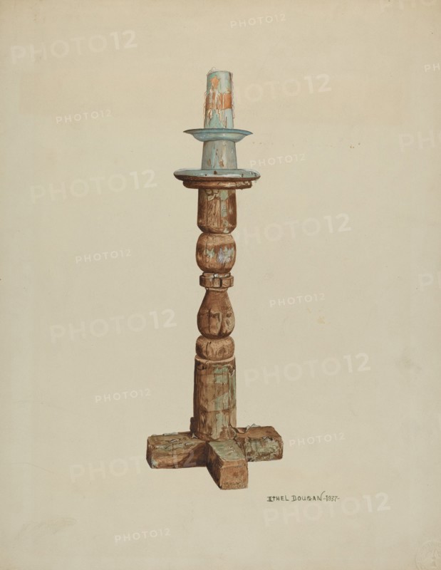 Pascal Candlestick, 1937.