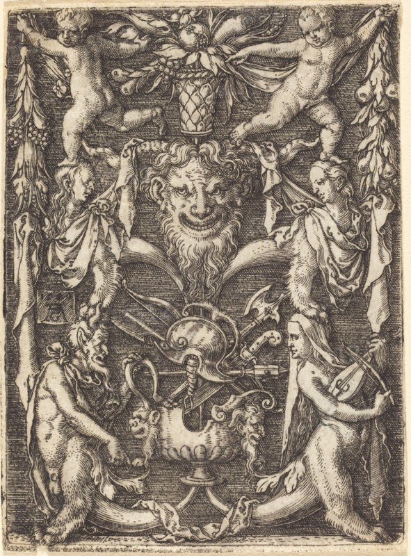 Ornament with Mask, 1550.