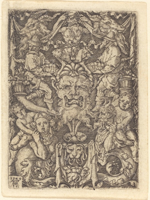 Ornament with Mask, 1549.