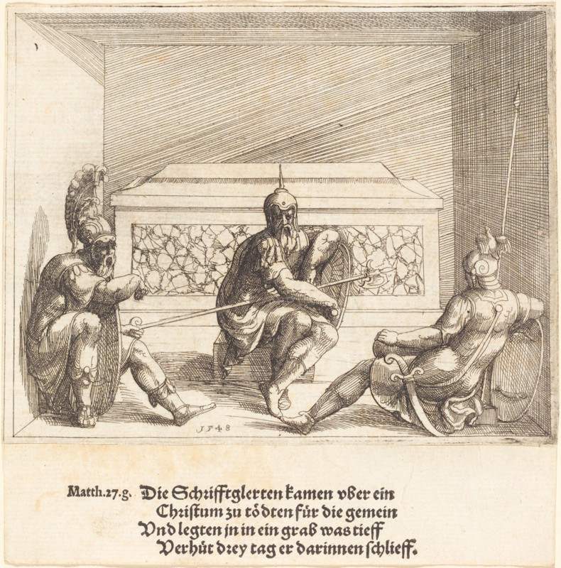 Christ in the Tomb, 1548.
