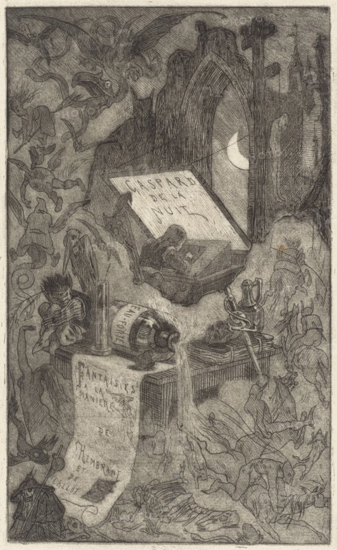 Gaspard de la Nuit, 1868.
