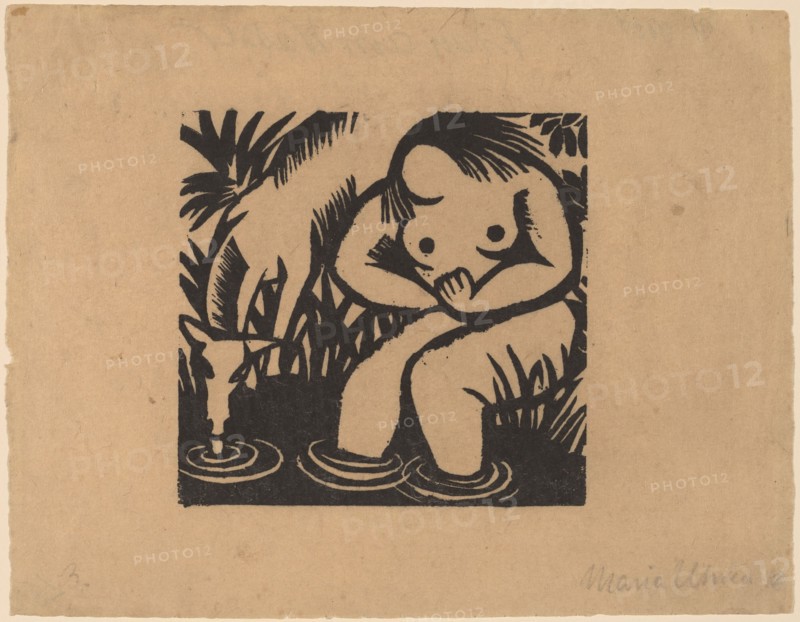 Woman at the Water, 1918.