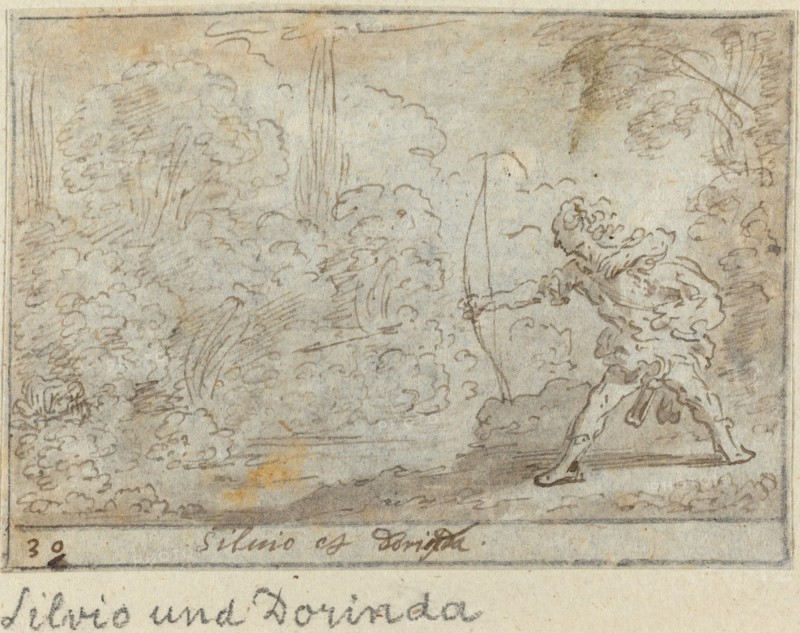 Silvio and Dorinda, 1640.