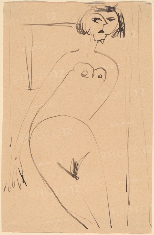 Nude, early 20th century,