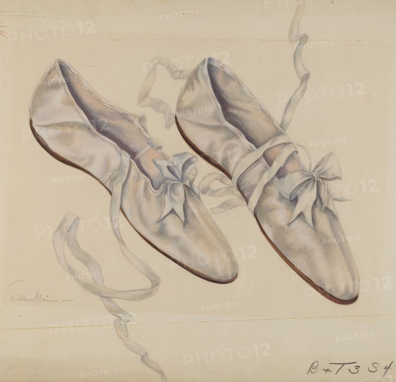 Walking Slippers, c. 1936.
