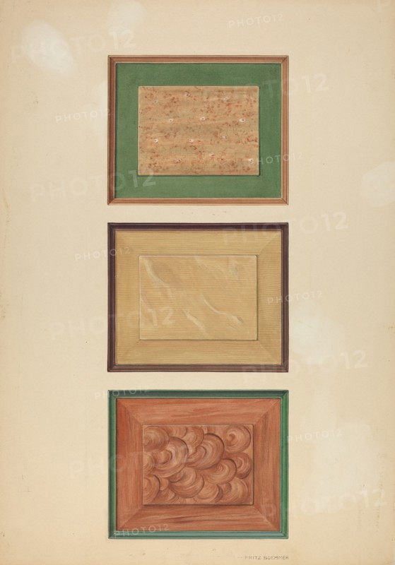 Zoar Door Panels, c. 1937.