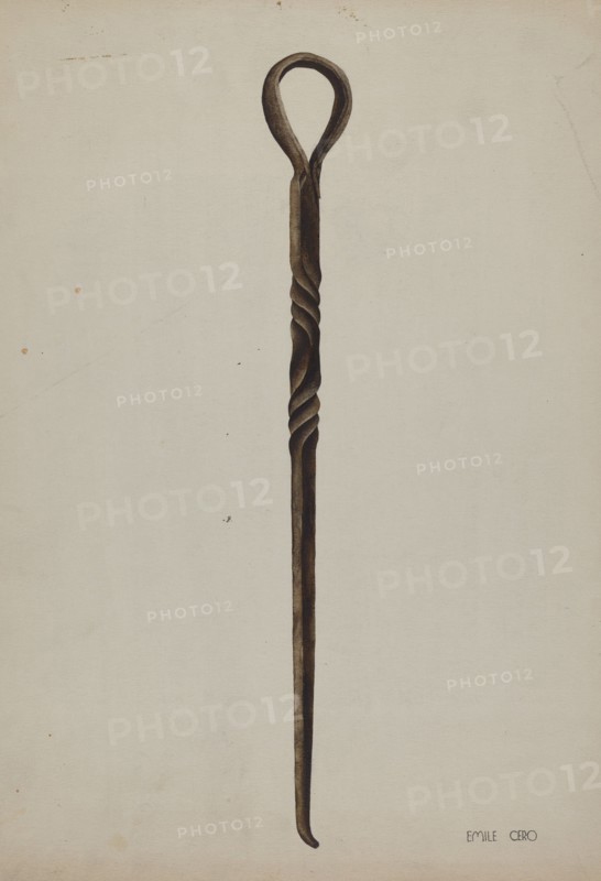 Rope Making Tool, c. 1938.